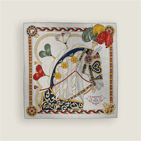 73313226269653 hermes|Harnais de Coeur scarf 45 .